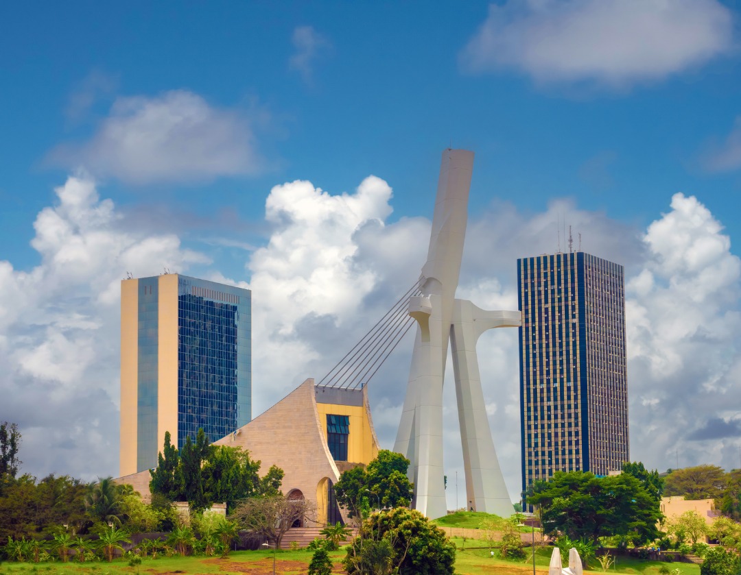 St. Paul's Cathedral in Abidjan, Côte d'Ivoire.